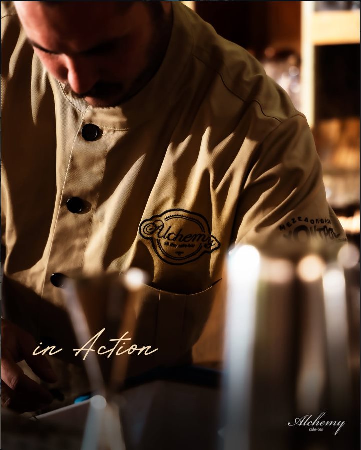 Alchemy chef preparing food